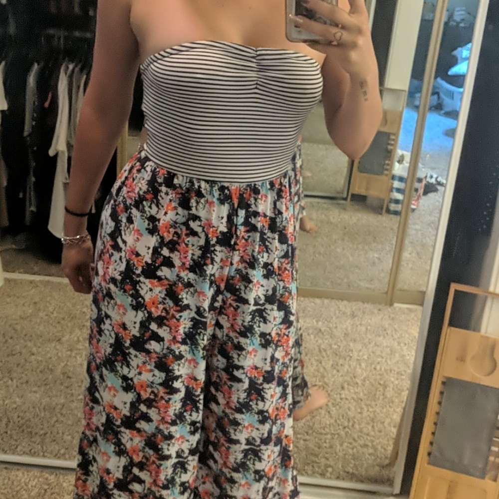 Tube Top Romper